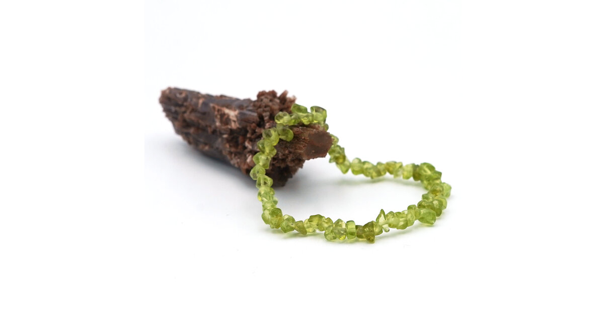 Bracelet Perles Naturelles Lapis Lazuli Jaspe Paysage Péridot Quartz - Abijoux Neuf Avec étiquette